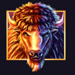 bison moon ultra link and win wild symbol icon