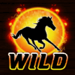 black horse deluxe wild symbol icon