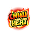 chilli heat wild symbol icon