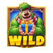 christmas gold heist wild symbol icon