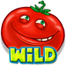 crazy tomato 40 wild symbol icon