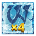 everest wild multiplier symbol icon