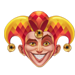 fire joker 100 wild symbol icon