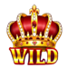 fortune crown wild symbol icon