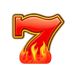 glowing hot 20 classics series wild symbol icon