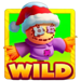 golden piggy farm xmas wild scarecrow symbol icon