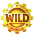 hot clock wild symbol icon