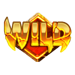 hot rocket 5x 3x 2x wild symbol icon