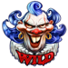 its a joker wild symbol icon