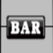 kings timer bar symbol icon