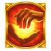 midas golden touch 3 wild symbol icon