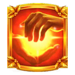 midas golden touch christmas edition wild symbol icon