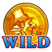 rainbow riches wild symbol icon