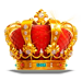 regal crown 100 wild symbol icon