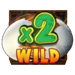 rich cluckin eggs wild 2 symbol icon