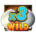rich cluckin eggs wild 3 symbol icon