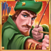 robin hood golden loot wild symbol icon