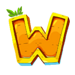 rowdy rabbits collect and win wild symbol icon