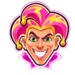 super pink joker hold and win wild symbol icon