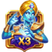 three pots of the genie wild 3 symbol icon