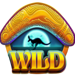 wild kangaroo spins wild symbol icon