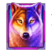 wolf gold ultimate wild symbol icon