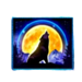 wolf run wild moon wild symbol icon
