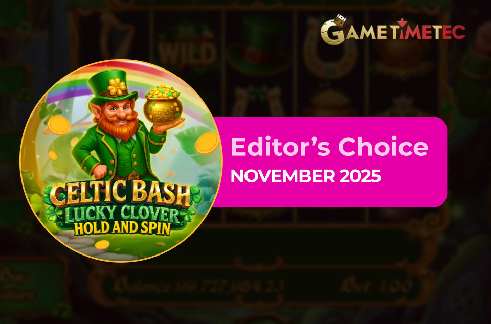 Celtic Bash Lucky Clover by Game Time Tec - Editor's Choice November 2025