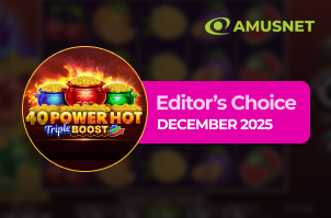 40 Power Hot Triple Boost Golden Coins Link by Amusnet - Editor's Choice December 2025 Screenshot