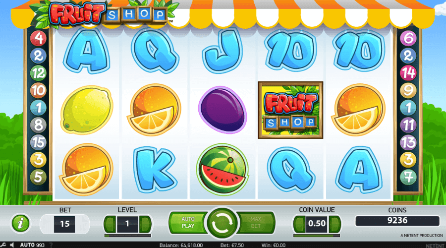 Fruit Shop NetEnt