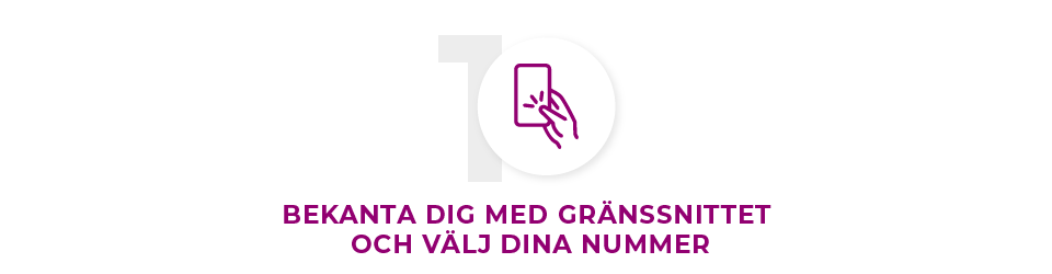 valj dina keno-nummer