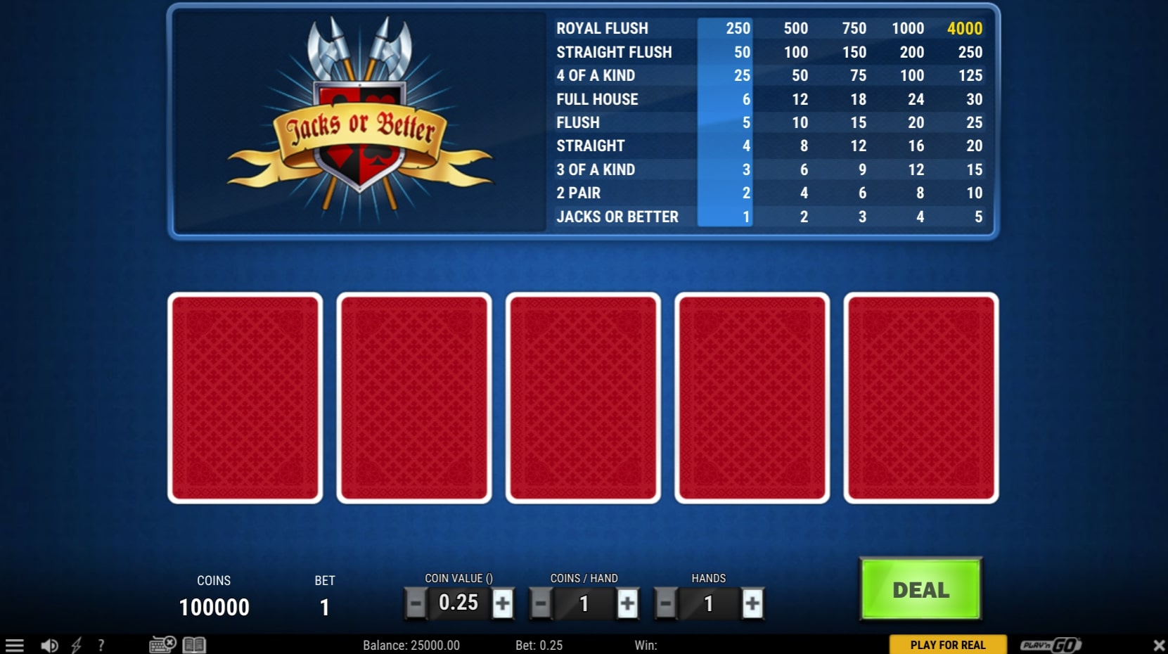 Play n Go Video Poker Jotas o Mejor