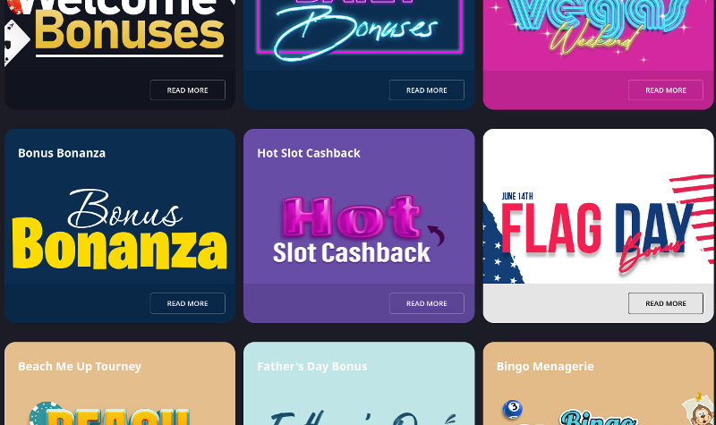 vegas crest casino bonuses online