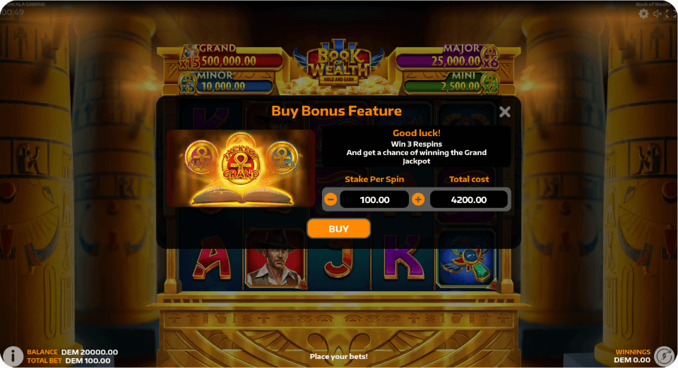 book of wealth 3 buy bonus