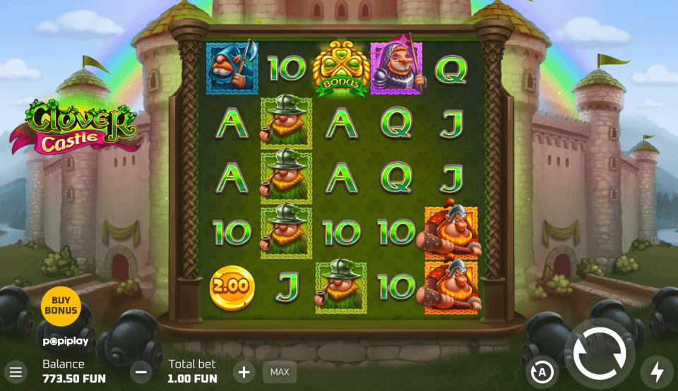 clover castle tableau