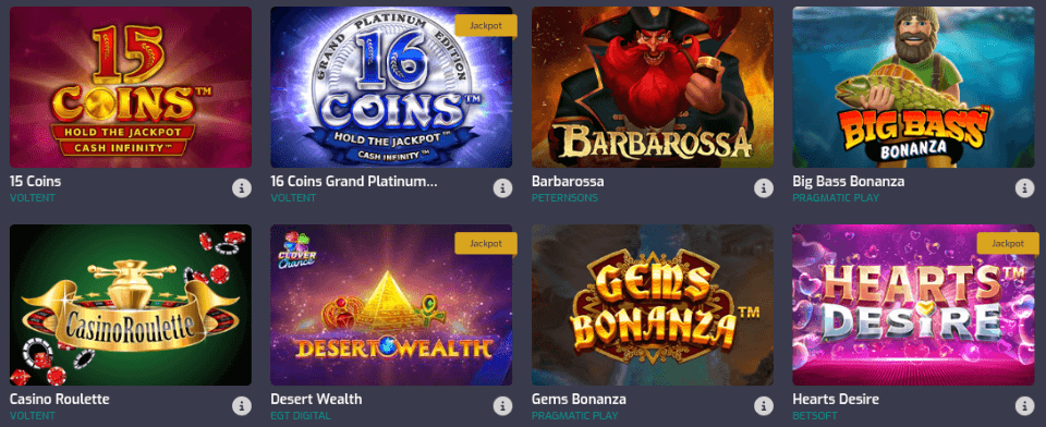 cristal poker casino games
