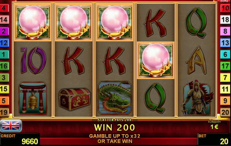 Dragon's Pearl Slot Wins