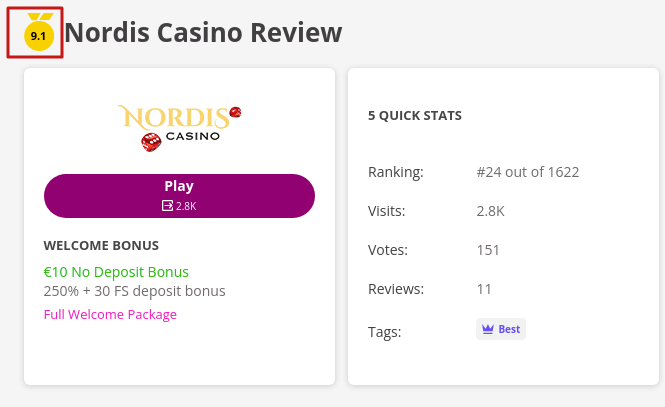 Nordis Casino