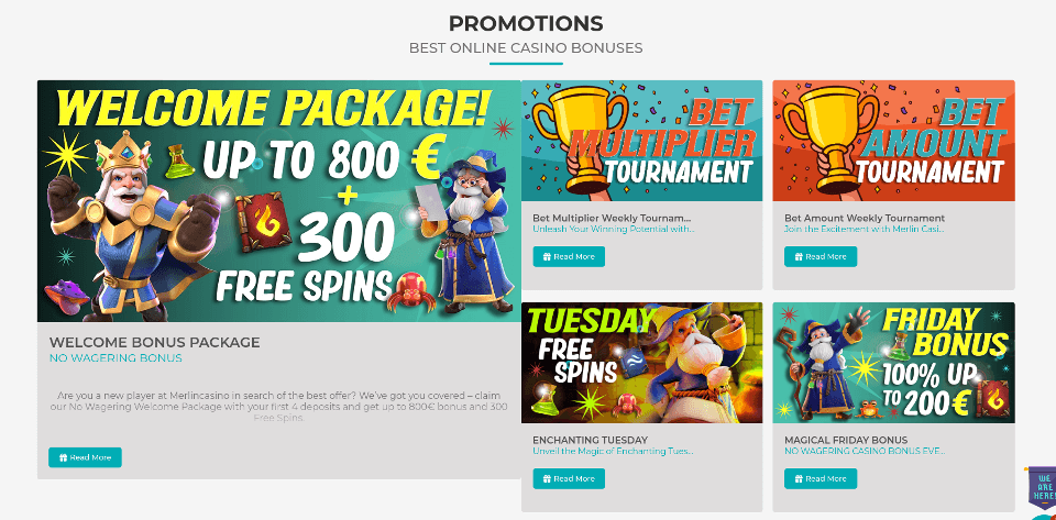 merlin casino promotions