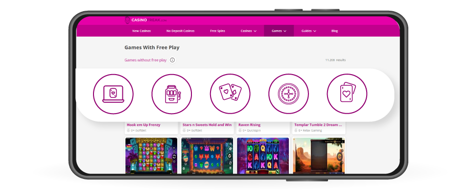 online casino games mobile