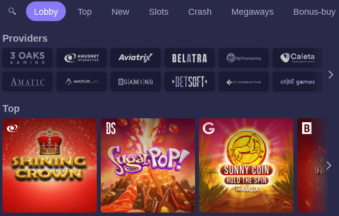opabet casino games