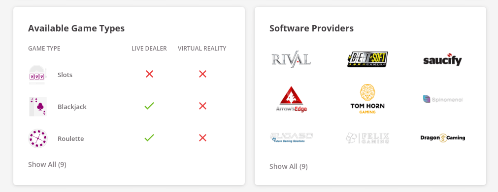 software provider casinofreak