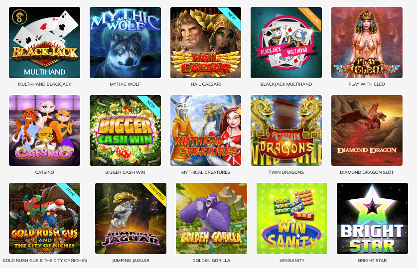 sportsandcasino game collection