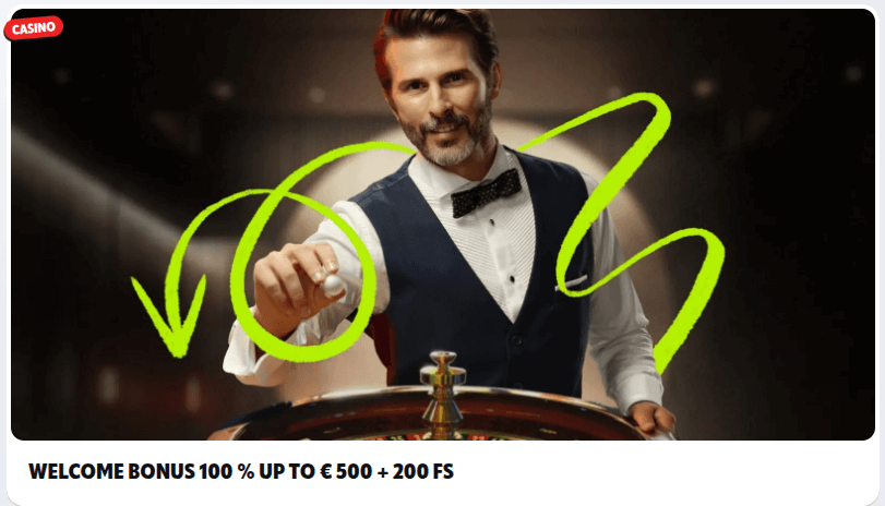 supabet casino welcome offer
