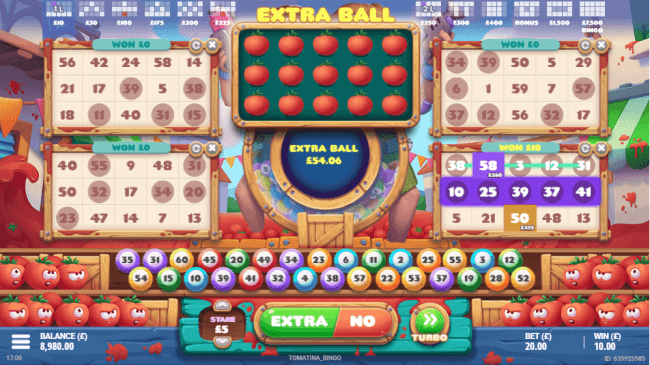 tomatina bingo online