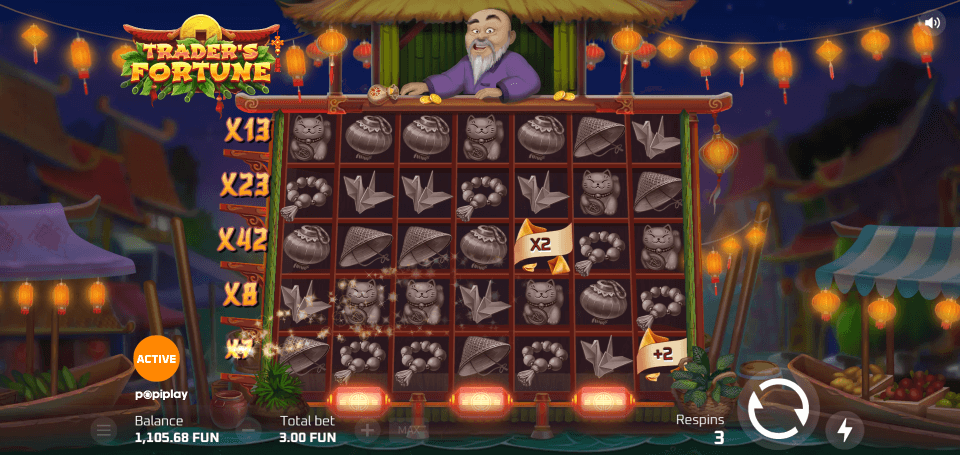 traders fortune bonus game